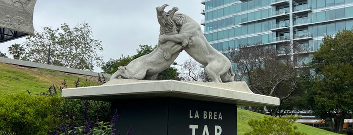 Page Museum at the La Brea Tar Pits is one of LAX.