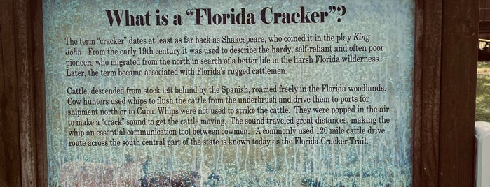 Cracker Country is one of Tampa/St. Pete.