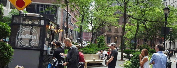 Periscope Coffee On Pearl Street is one of The 11 Best Food Trucks in the Financial District, New York.