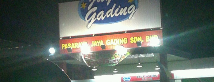 Pasaraya Jaya Gading is one of ꌅꁲꉣꂑꌚꁴꁲ꒒'ın Kaydettiği Mekanlar.