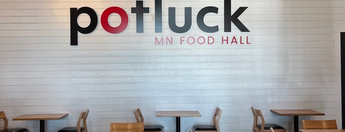 Potluck is one of Minneapolis.