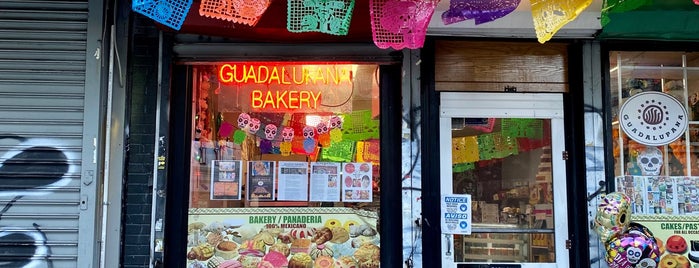 Guadalupana Mexican Bakery is one of NYC.