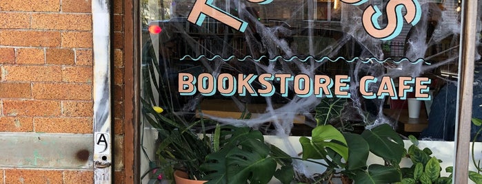 Topos Bookstore Cafe is one of Bookworm Tour.