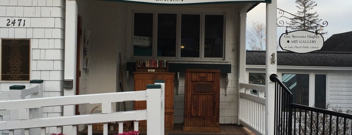 Lake Placid Library is one of Tempat yang Disukai Craig.