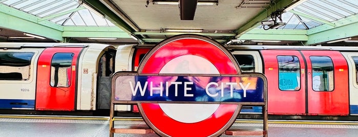 White City London Underground Station is one of Stations - LUL used.