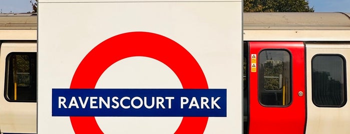 Ravenscourt Park London Underground Station is one of Stations - LUL used.