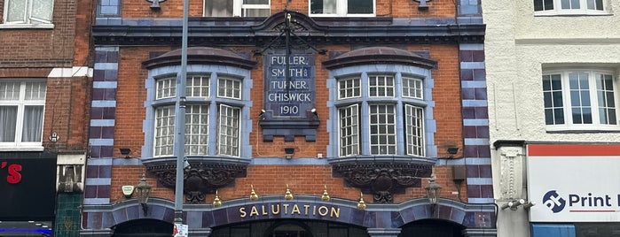 The Salutation is one of London Euro 2016 pubs and bars.
