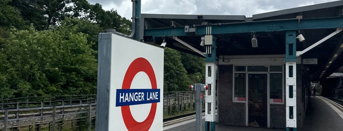 Hanger Lane London Underground Station is one of TFL - Central Line.