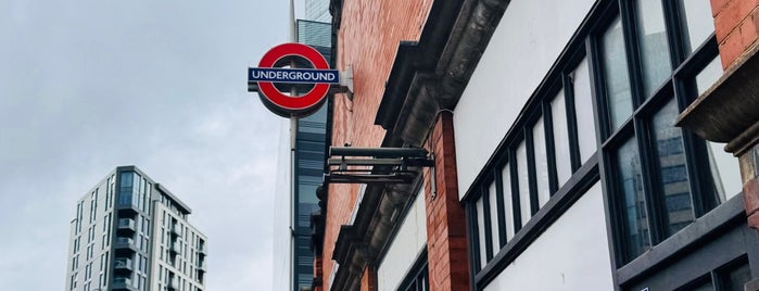 Hammersmith London Underground Station (Circle and H&C lines) is one of Stations - LUL used.