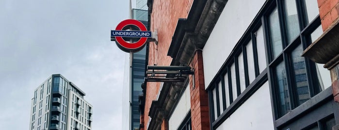 Hammersmith London Underground Station (Circle and H&C lines) is one of European Vacation - England.