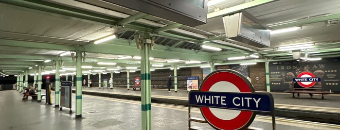 White City London Underground Station is one of The Central Line Challenge.