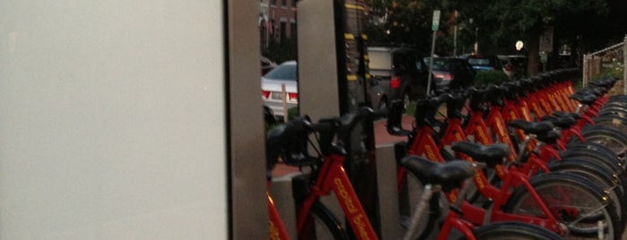 Capital Bikeshare - 8th & F St NE is one of CaBi.