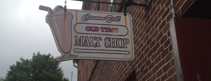 Cannon Ball Malt Shop is one of Gettysburg, Pa.