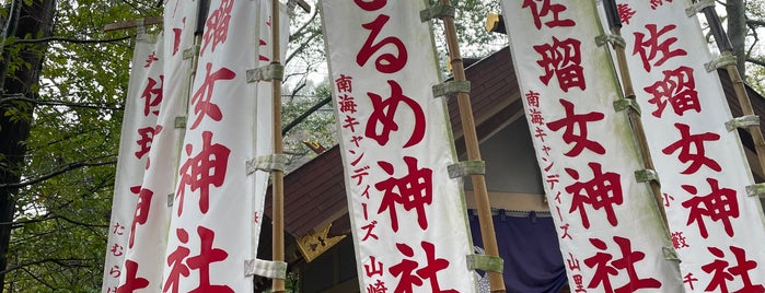 佐瑠女神社 is one of 寺社朱印帳(西日本）.