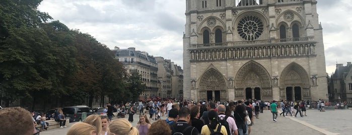 Cathédrale Notre-Dame de Paris is one of Lieux qui ont plu à Kalle.