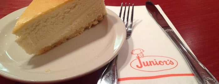 Junior's Restaurant is one of The Best Places to Go After the Barclays Center.