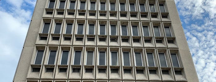 Van Vleck Hall is one of Bucky Badge-R University of Wisconsin-Madison.