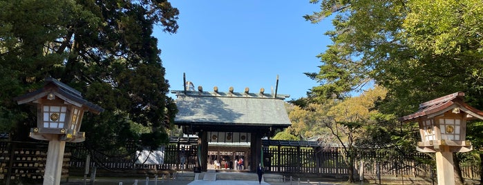 Miyazaki Jingu Shrine is one of Tempat yang Disukai Makiko.