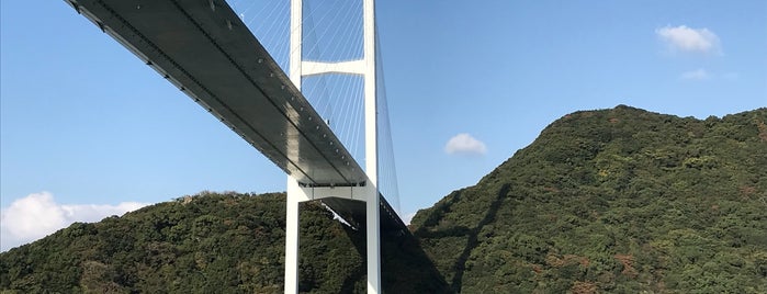 Megami-Ohashi Bridge is one of Tempat yang Disukai Makiko.