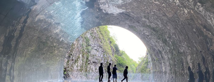 Tunnel of Light　（越後妻有アート N079） is one of สถานที่ที่ Makiko ถูกใจ.