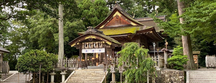 宇倍神社 is one of Tempat yang Disukai Makiko.