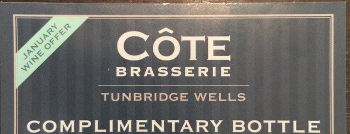 Côte Brasserie is one of Tunbridge Wells.
