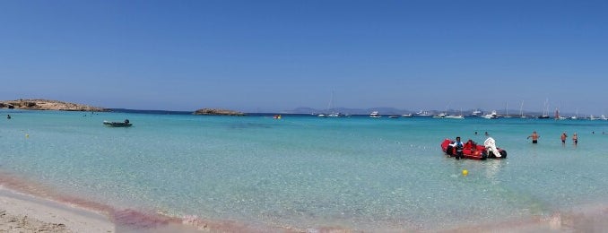 The Beach is one of Formentera.