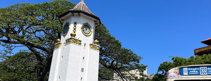 Clock Tower is one of Kandy City.