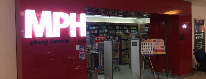 MPH Bookstores is one of Knowledge is King, MY.