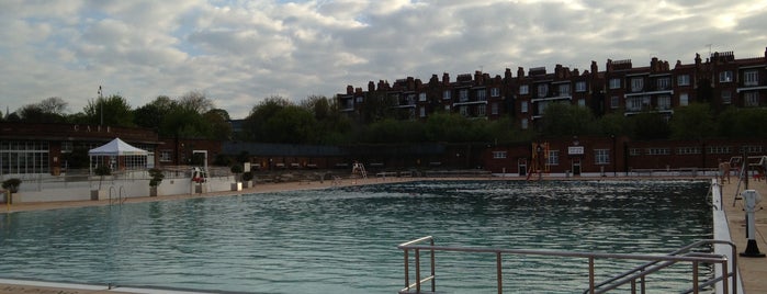 Parliament Hill Lido is one of 1000 Things To Do In London (pt 2).