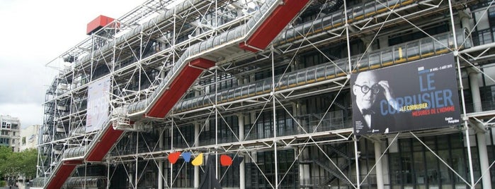 Centre Pompidou – Musée National d'Art Moderne is one of Los Viajes'in Beğendiği Mekanlar.