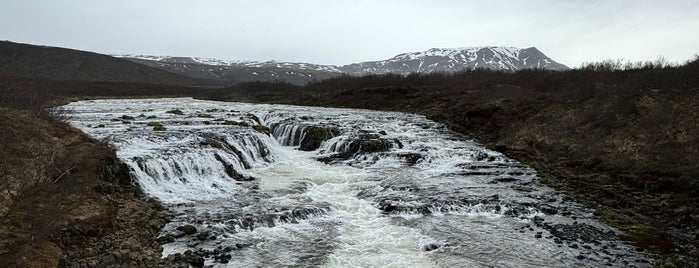 Bruarfoss is one of Iceland Tuesday.