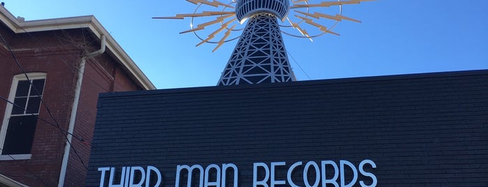 Third Man Records is one of Tennessee.
