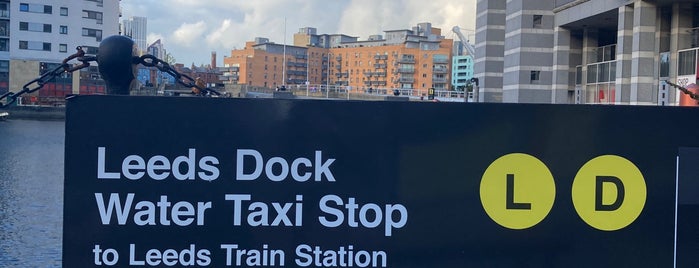 Leeds Dock Water Taxi is one of Leeds.