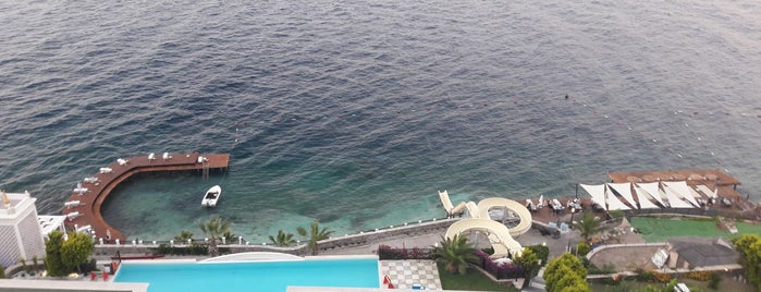 The Blue Bosphorus Hotel Infinity Pool is one of Bodrum.