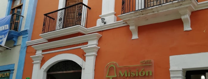 Hotel Misión Campeche América Centro Histórico is one of สถานที่ที่ Pedro ถูกใจ.