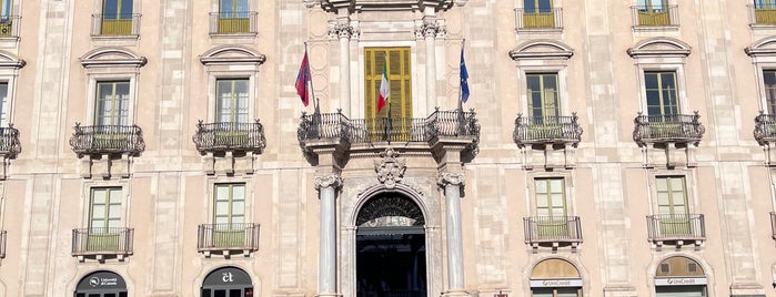 Piazza Università is one of catania sights.
