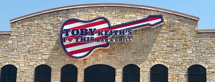 Toby Keith's I Love This Bar and Grill is one of OKC.