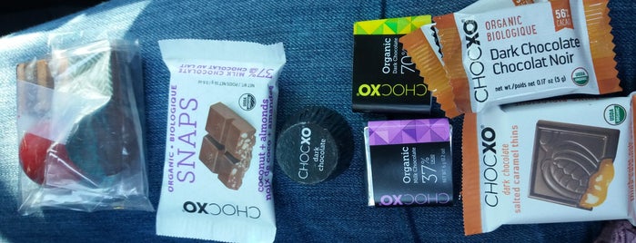 ChocXO Chocolatier LLC is one of Tempat yang Disimpan Justin.