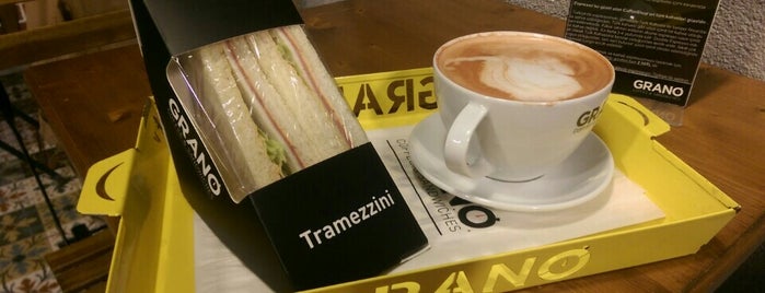 Grano Coffee & Sandwiches is one of สถานที่ที่ Tansel Arman ถูกใจ.