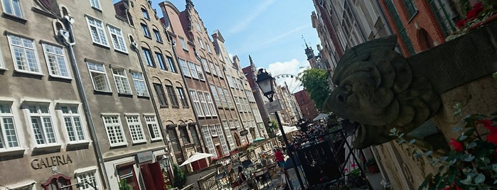 Mariacka is one of The streets of Gdansk.
