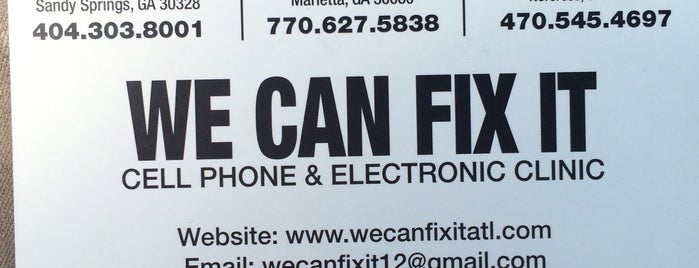 We Can Fix It is one of Orte, die Chester gefallen.