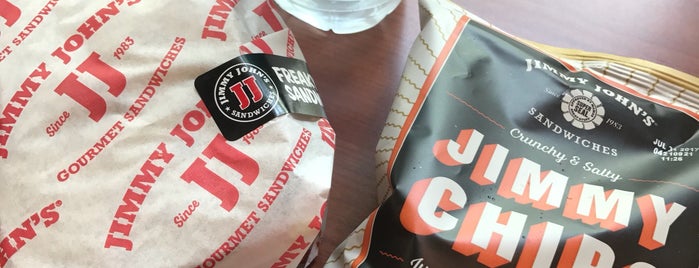 Jimmy John's is one of Usual Places.