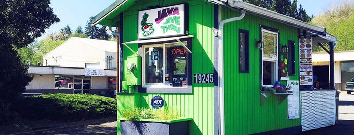 Java Jive Thru is one of Seattle spots.