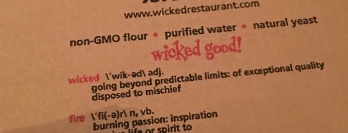 Wicked Restaurant and Wine Bar is one of Writing Nooks.