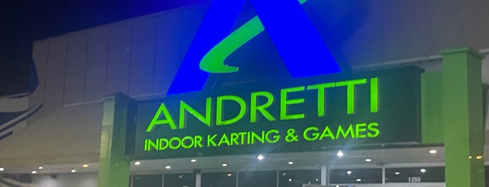 Andretti Indoor Karting & Games is one of Places to try.