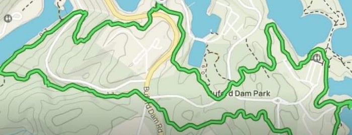 Laurel Ridge Trail is one of places to run in Georgia.