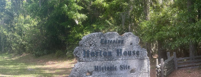 Horton House is one of St Simons Island.