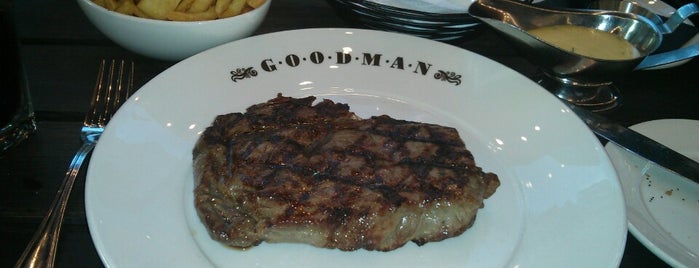 Goodman is one of London - Food.
