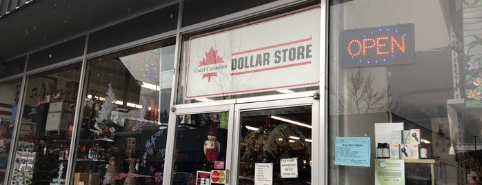 Dollar Store is one of Banff.